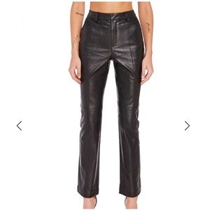 Steele Riley Vegan Leather Pants size large